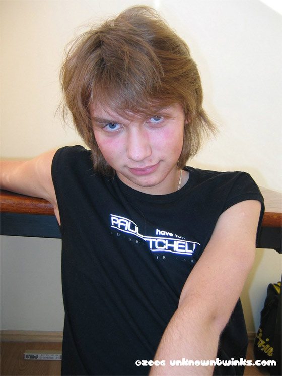 Cute young twink Tomek